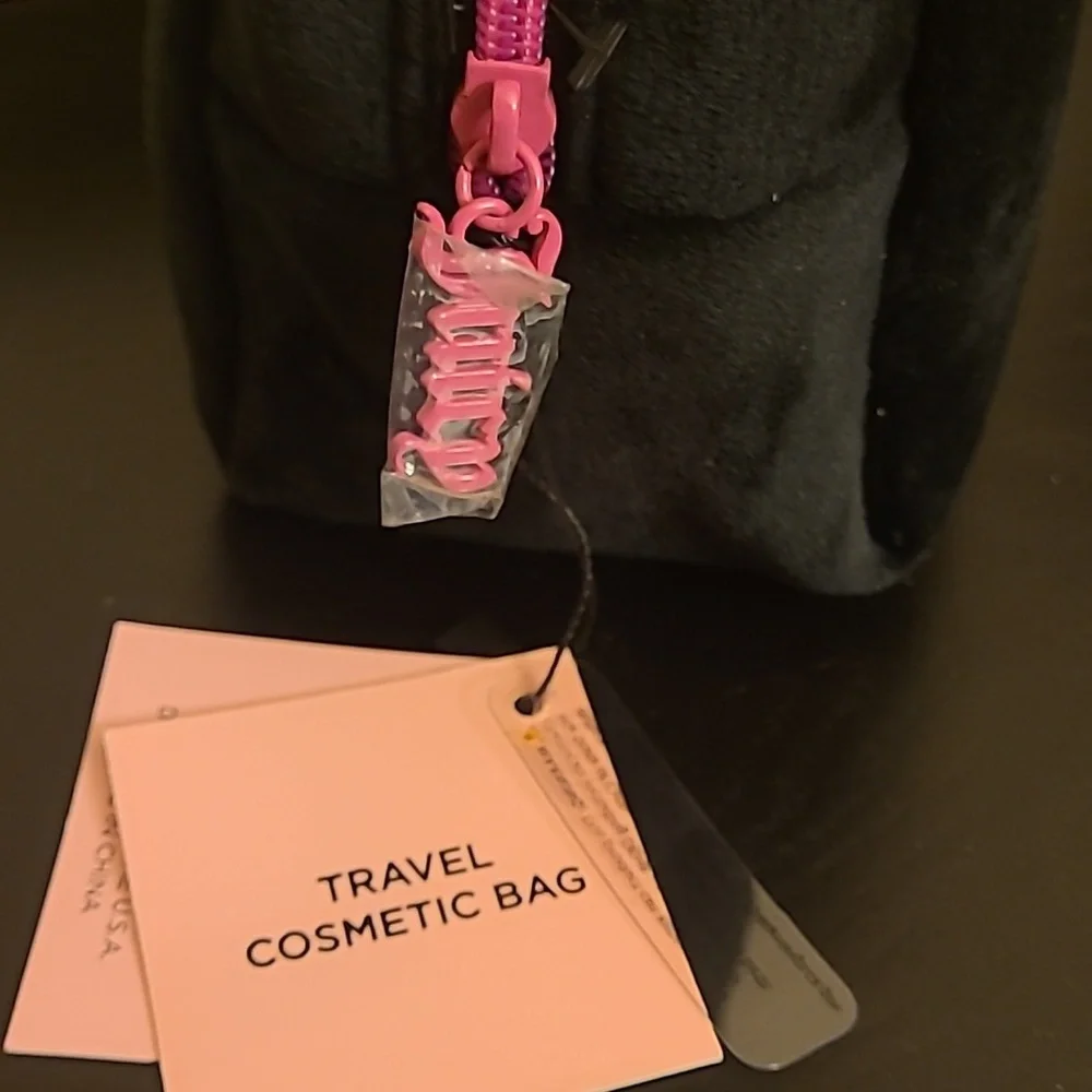 Juicy Couture Black and Pink Women's Bag